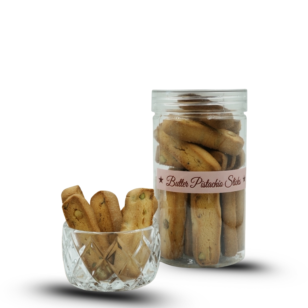Butter Pistachio Sticks